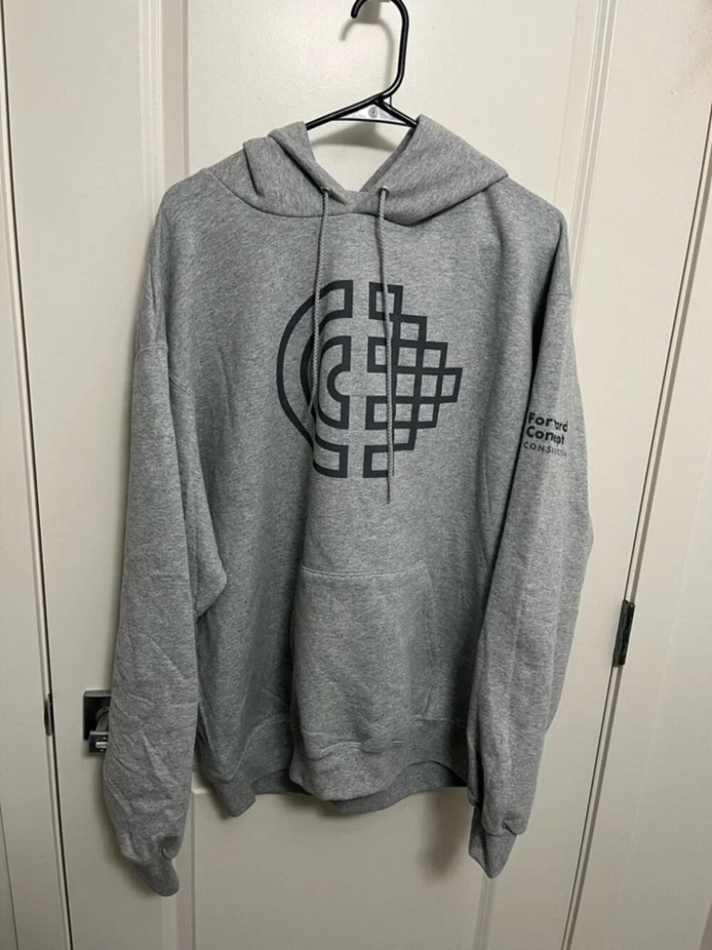 Champion Men's Gray Hoodie in size XL Forward Concept Construction